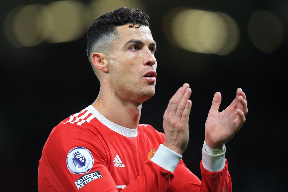 Pesepak bola Manchester United (MU). AFP